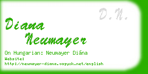 diana neumayer business card